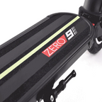 ZERO 9 scooter deck with wide standing space and rear LED brake light